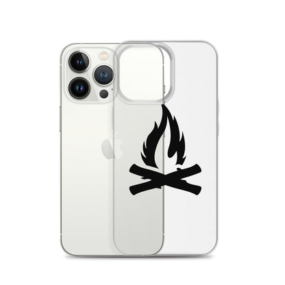 Darth Flame Clear Case for iPhone®