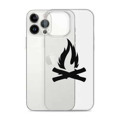 Darth Flame Clear Case for iPhone®