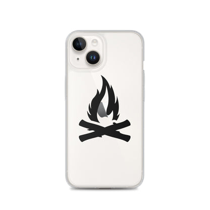 Darth Flame Clear Case for iPhone®