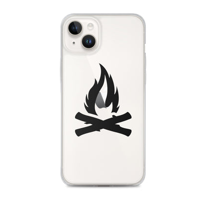 Darth Flame Clear Case for iPhone®