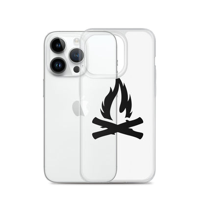 Darth Flame Clear Case for iPhone®