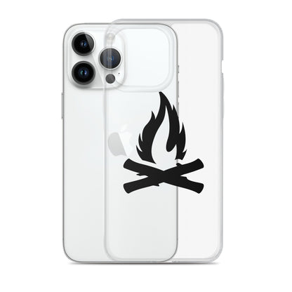 Darth Flame Clear Case for iPhone®