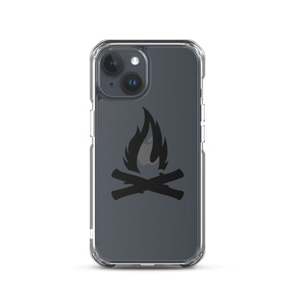 Darth Flame Clear Case for iPhone®