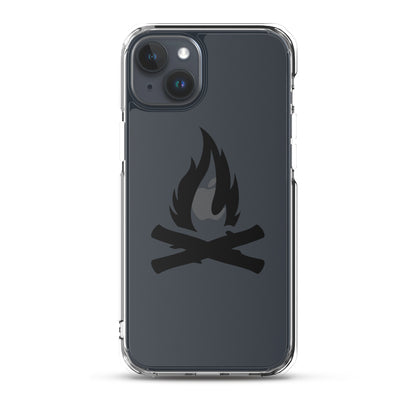 Darth Flame Clear Case for iPhone®