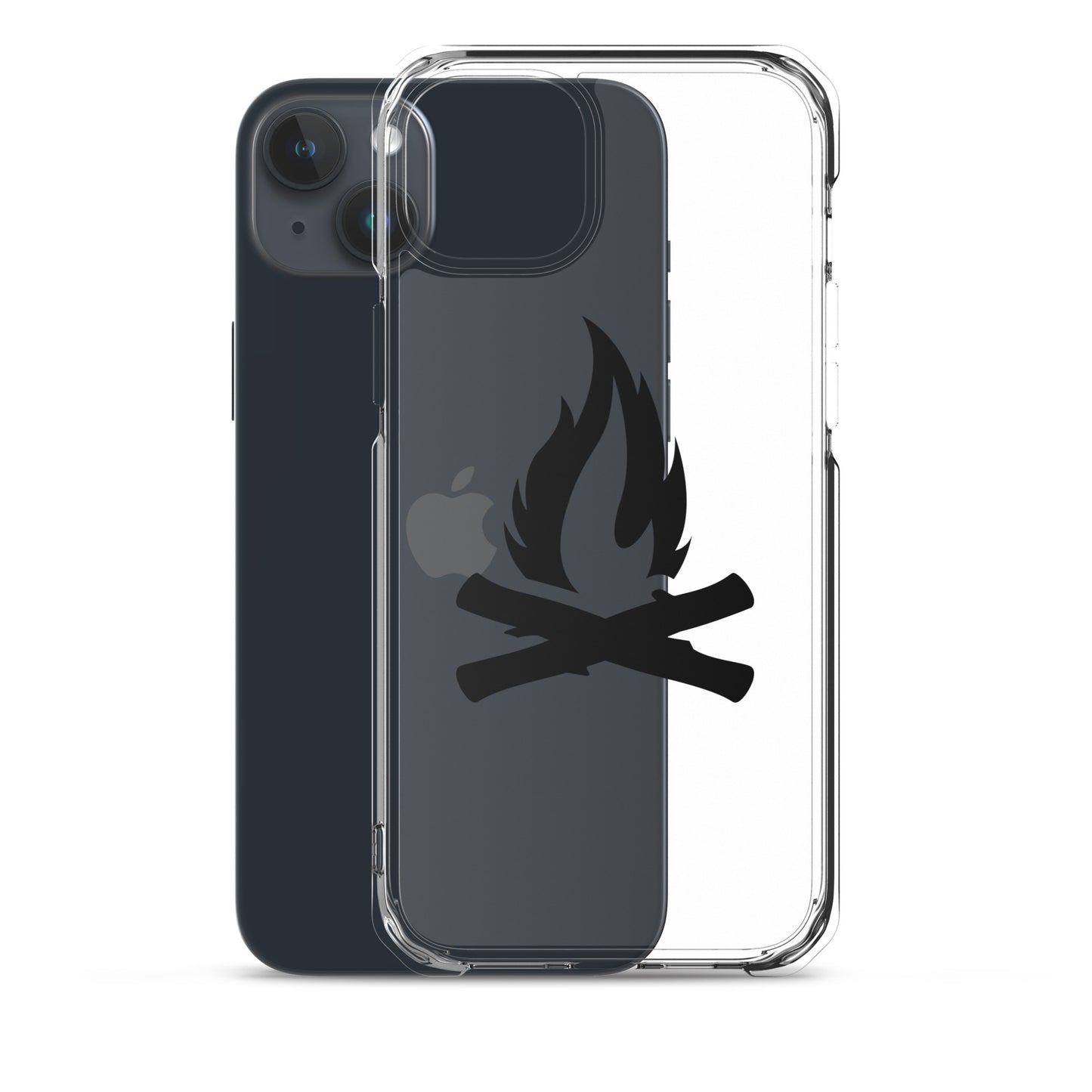 Darth Flame Clear Case for iPhone®