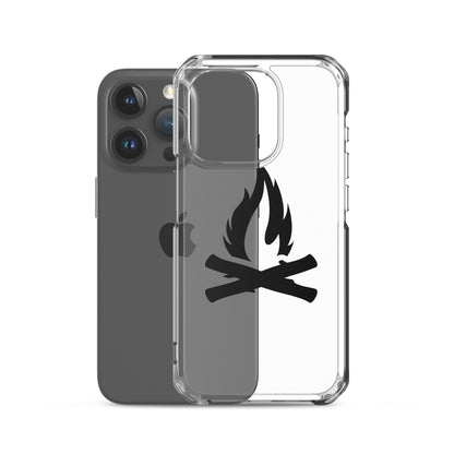 Darth Flame Clear Case for iPhone®