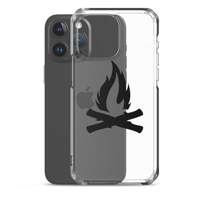 Darth Flame Clear Case for iPhone®