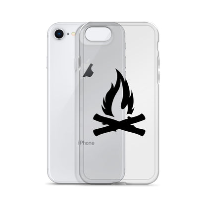 Darth Flame Clear Case for iPhone®