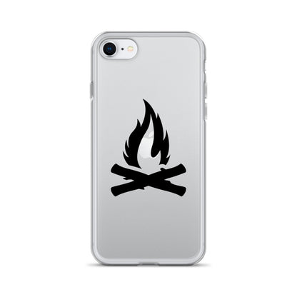 Darth Flame Clear Case for iPhone®