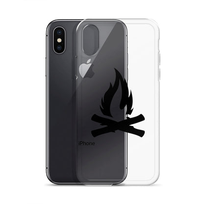 Darth Flame Clear Case for iPhone®