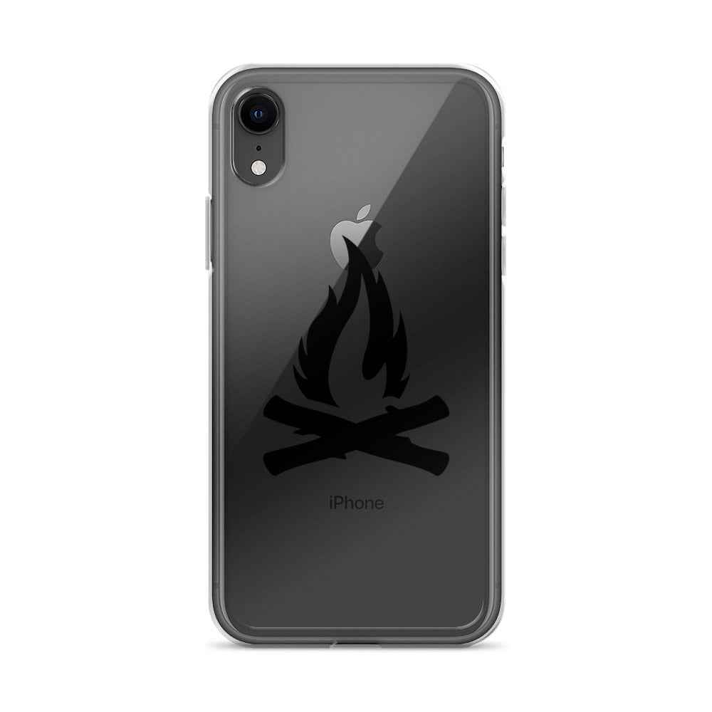 Darth Flame Clear Case for iPhone®