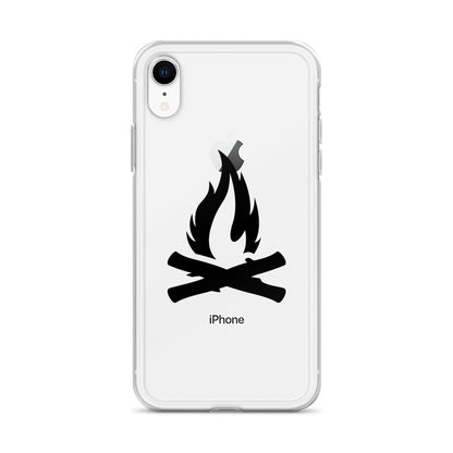 Darth Flame Clear Case for iPhone®