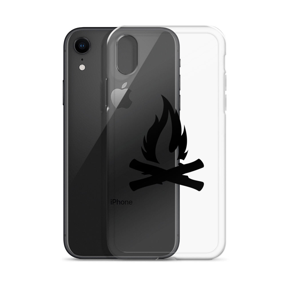 Darth Flame Clear Case for iPhone®