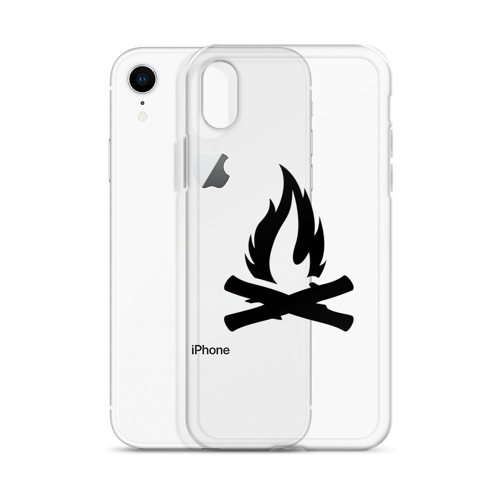 Darth Flame Clear Case for iPhone®