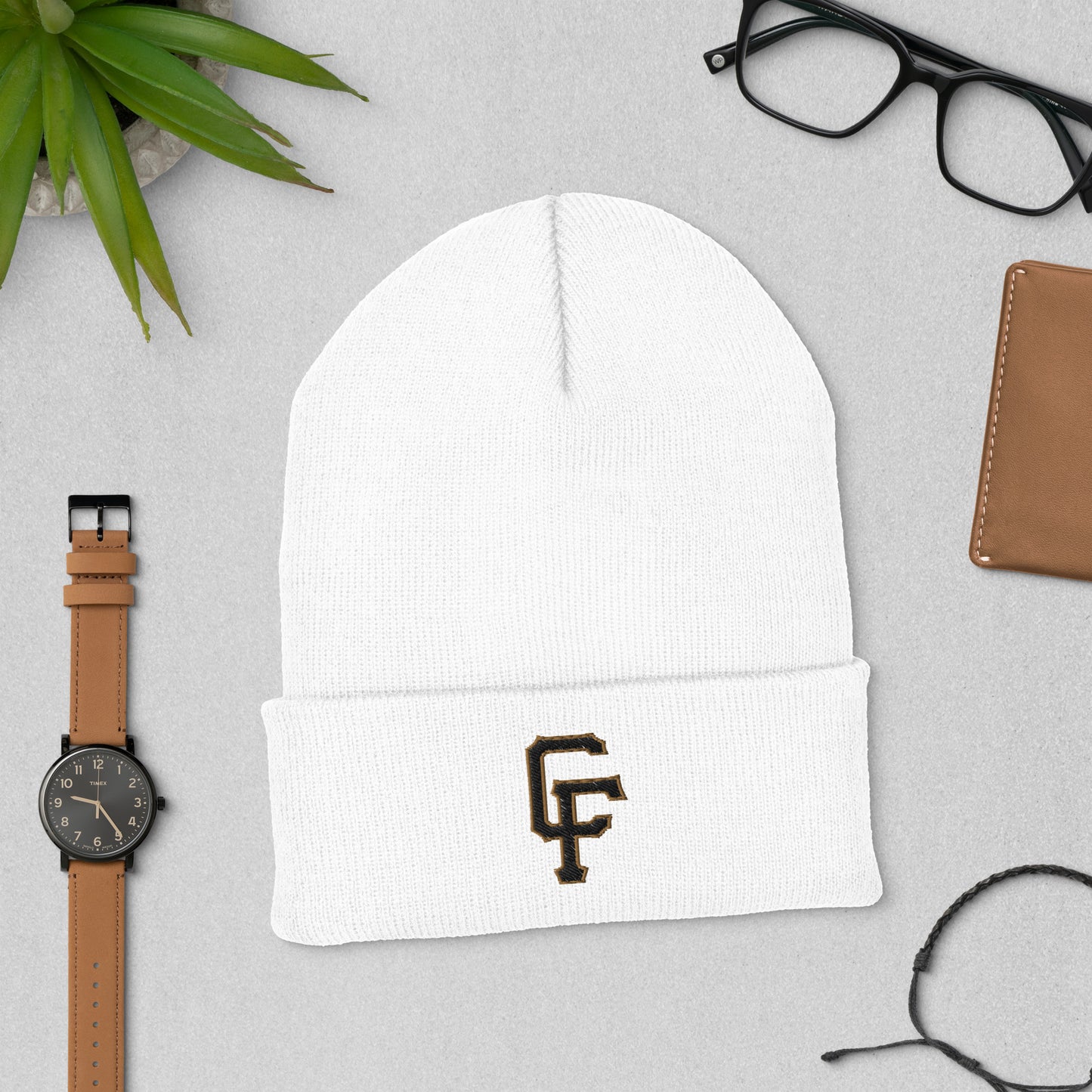 Camp Foreign Cuffed Beanie