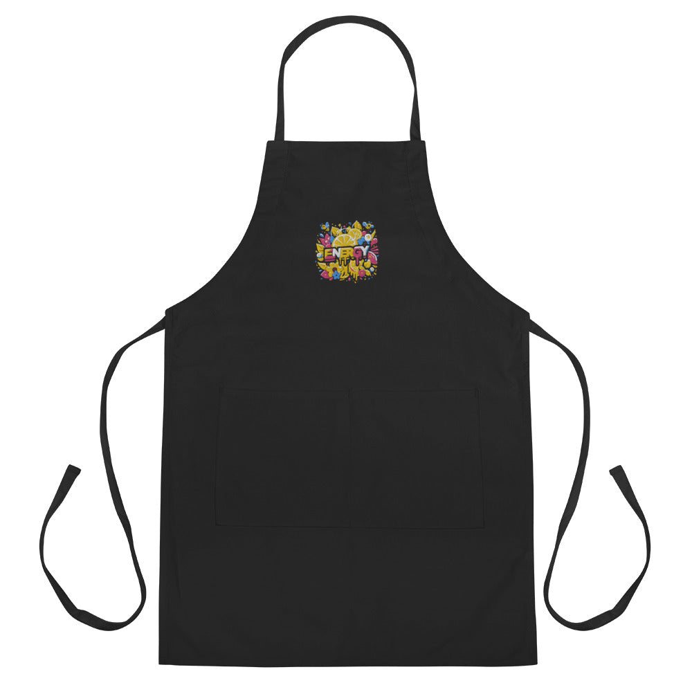 Energy Embroidered Apron