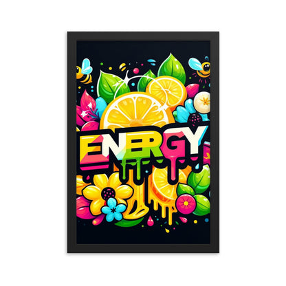 Energy Framed Poster