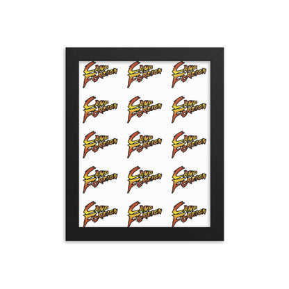 Camp Foreign Framed Poster (Street Fighter Edition)