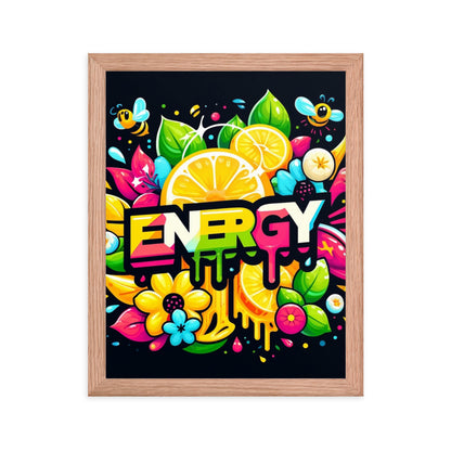 Energy Framed Poster