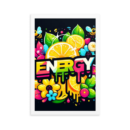 Energy Framed Poster