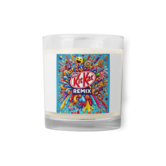 Kit Kat Remix Glass Jar Soy Wax Candle