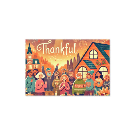 Thankful Interlude Greeting Card