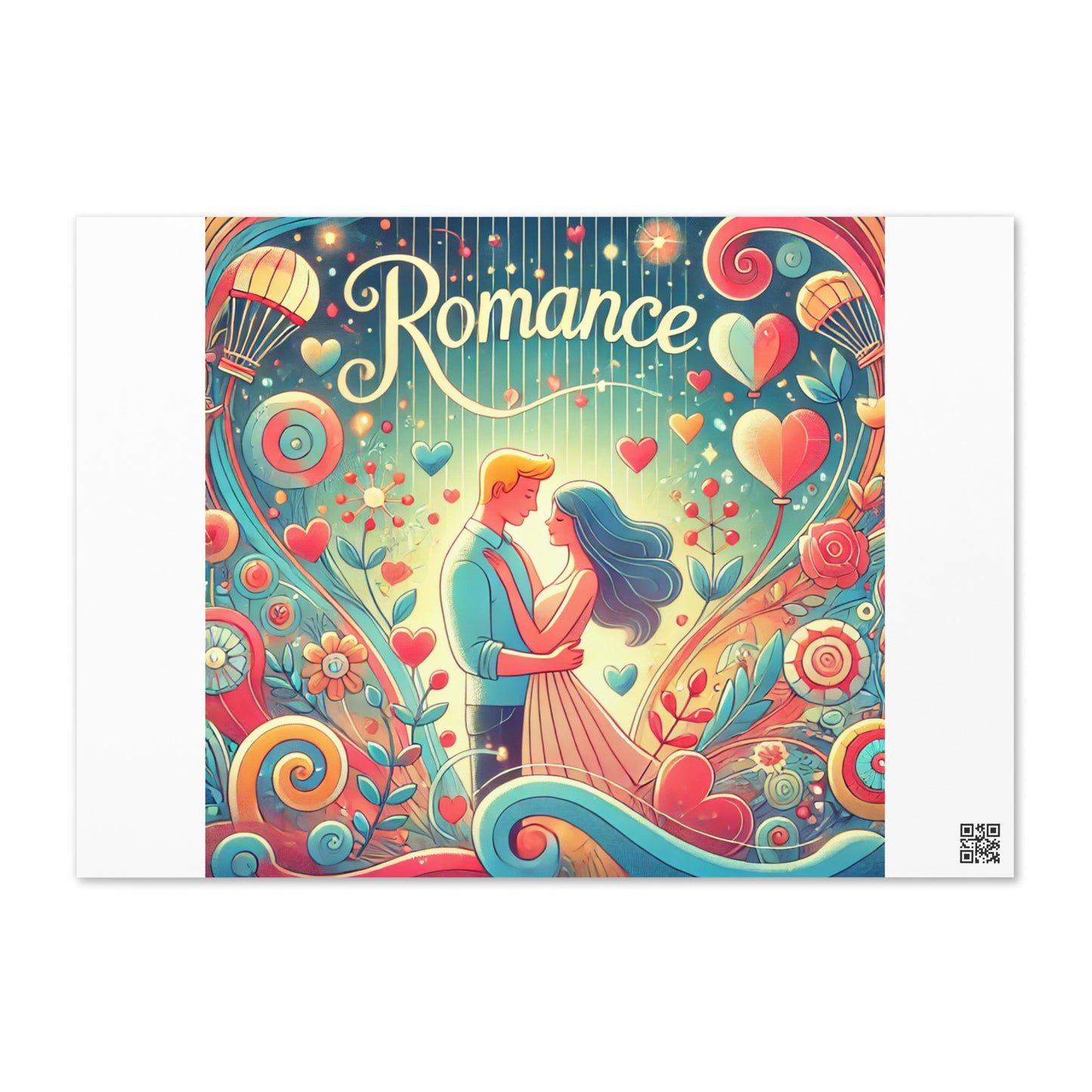 Romance Freestyle Greeting Card