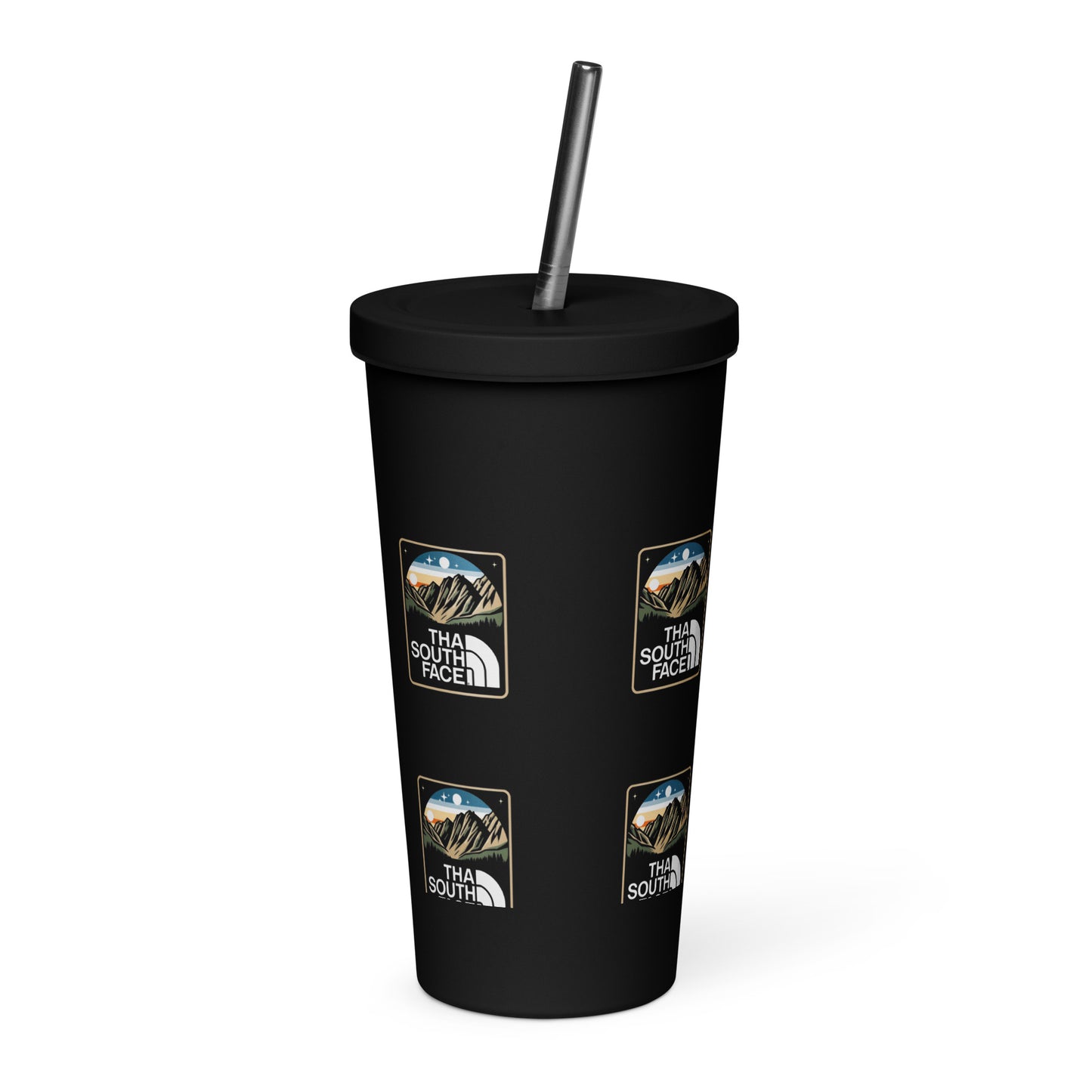 South Face Insulated Tumbler w/ a straw