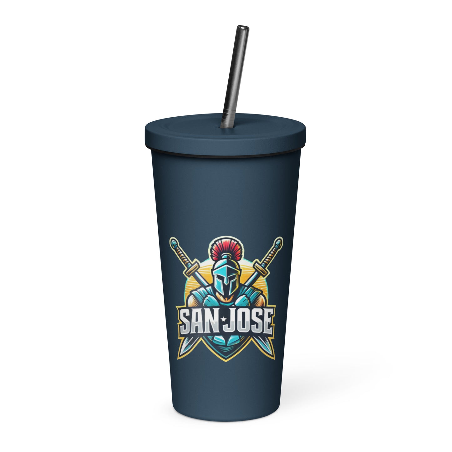 San Jose Insulated Tumbler w/ Straw