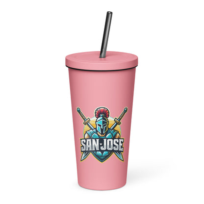 San Jose Insulated Tumbler w/ Straw