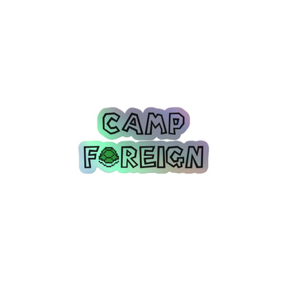 Camp Foreign Holographic Stickers (Super Mario Edition)