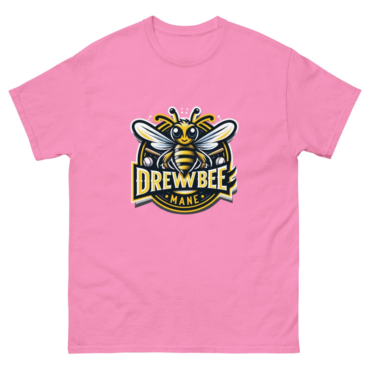 Drewbee Mane Men's League Baseball Tee