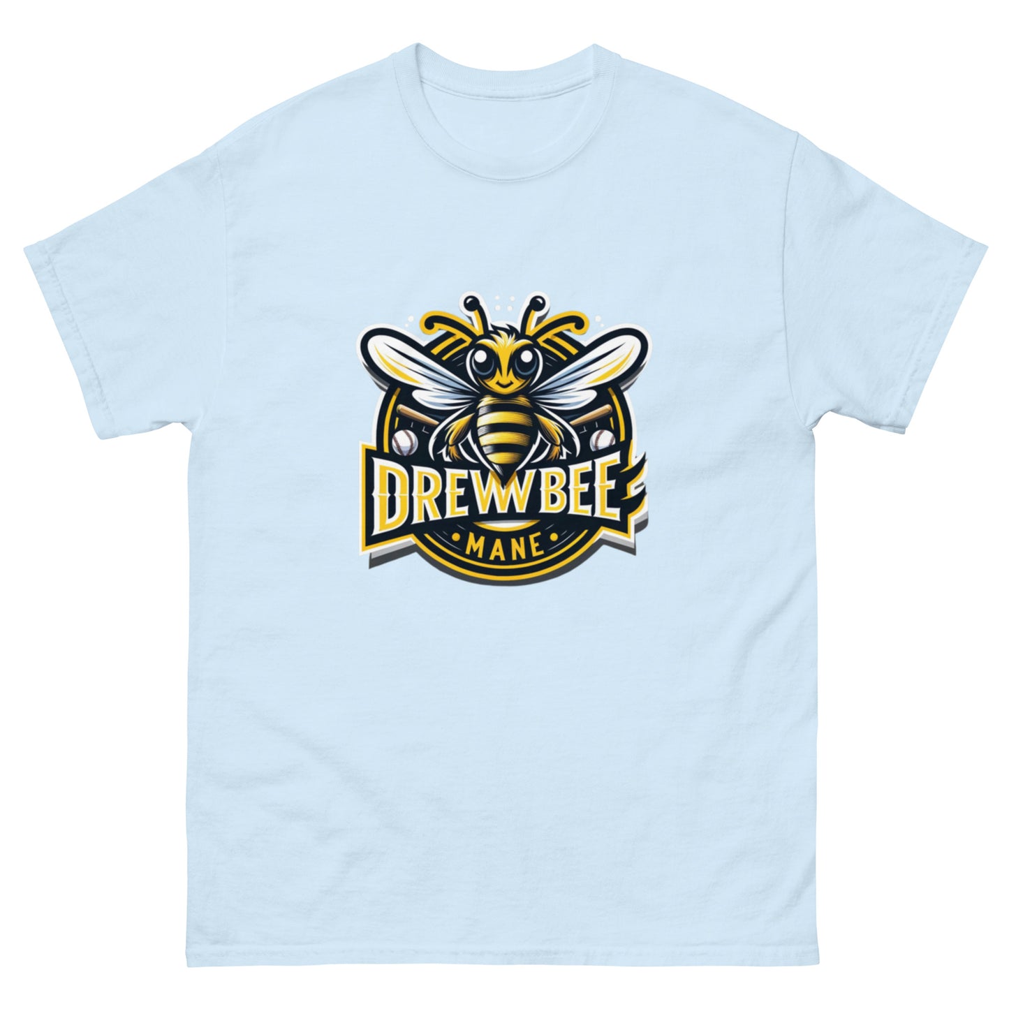 Drewbee Mane Men's League Baseball Tee