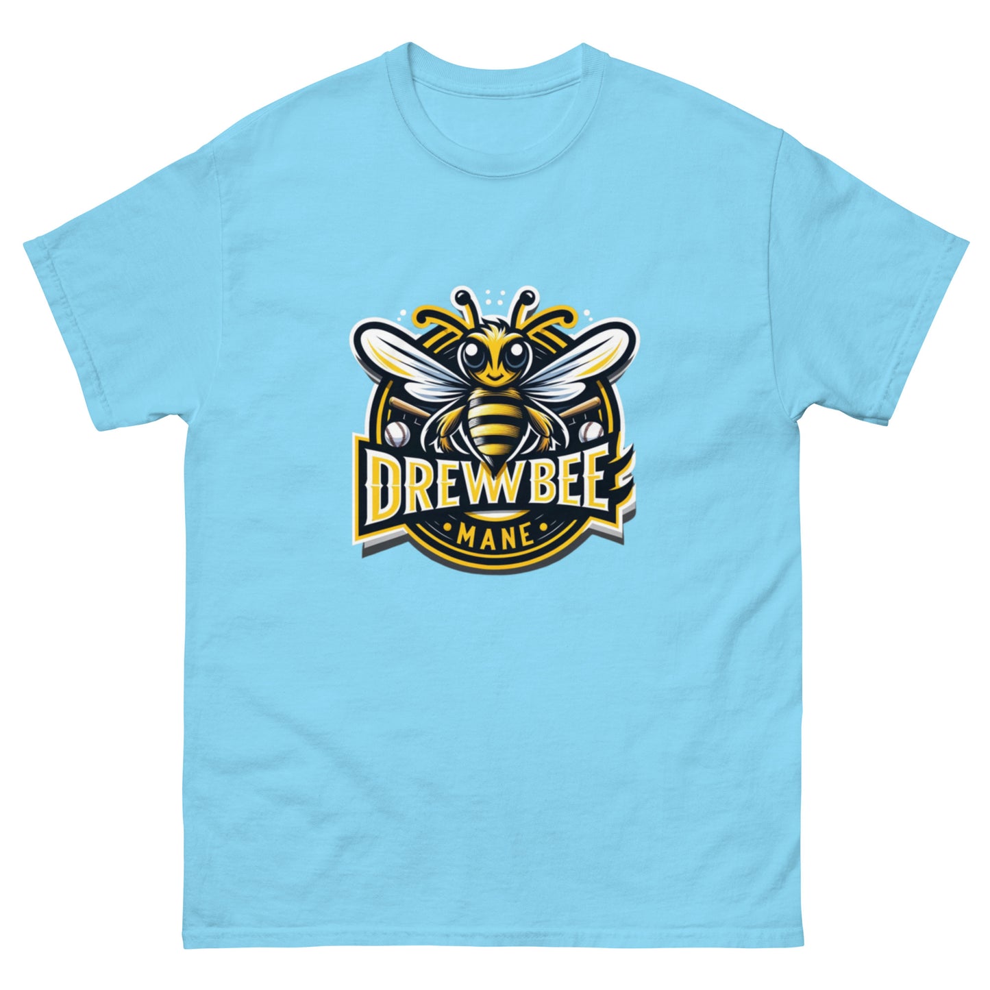 Drewbee Mane Men's League Baseball Tee