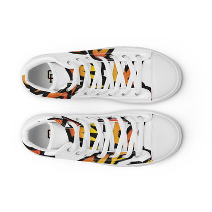 Camp Foreign Men’s High Top Canvas Shoes (Street Fighter Edition)