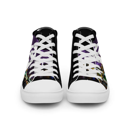 City Foreign Men’s High Top Canvas Shoes