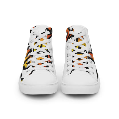 Camp Foreign Men’s High Top Canvas Shoes (Street Fighter Edition)