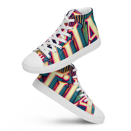 Tila Tequila Men’s High Top Canvas Shoes