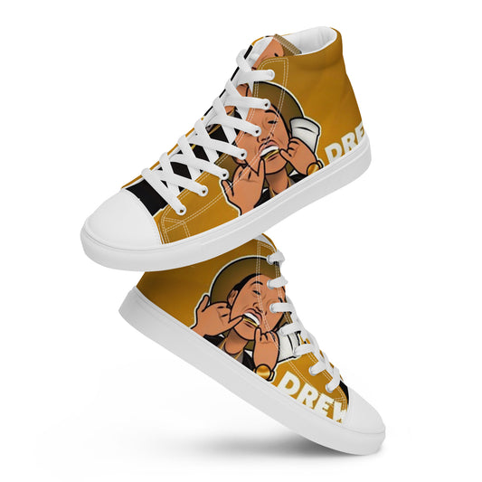 23 & Bee Men’s High Top Canvas Shoes