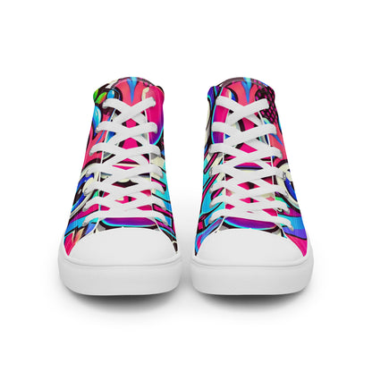 HOLD UP Men’s High Top Canvas Shoes (Geek Edition)