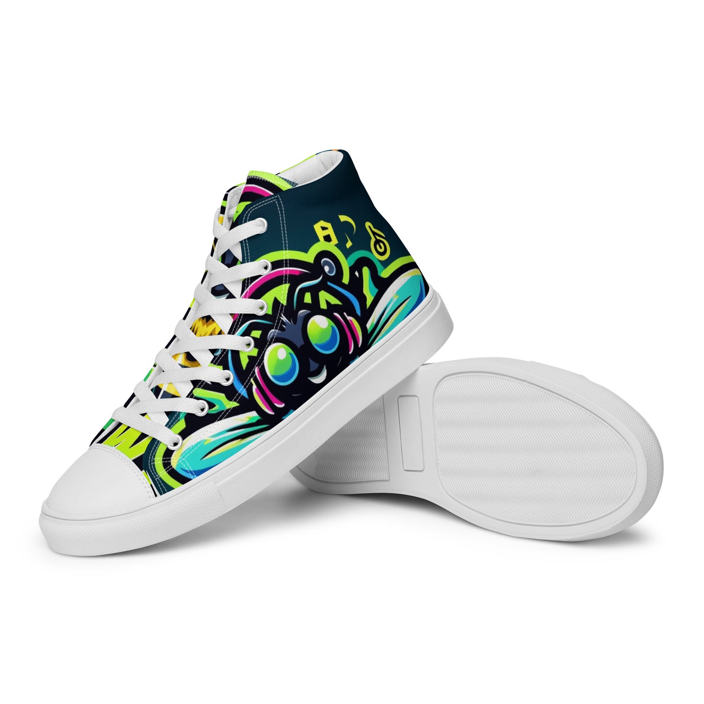 Drewbee Mane Men’s High Top Canvas Shoes