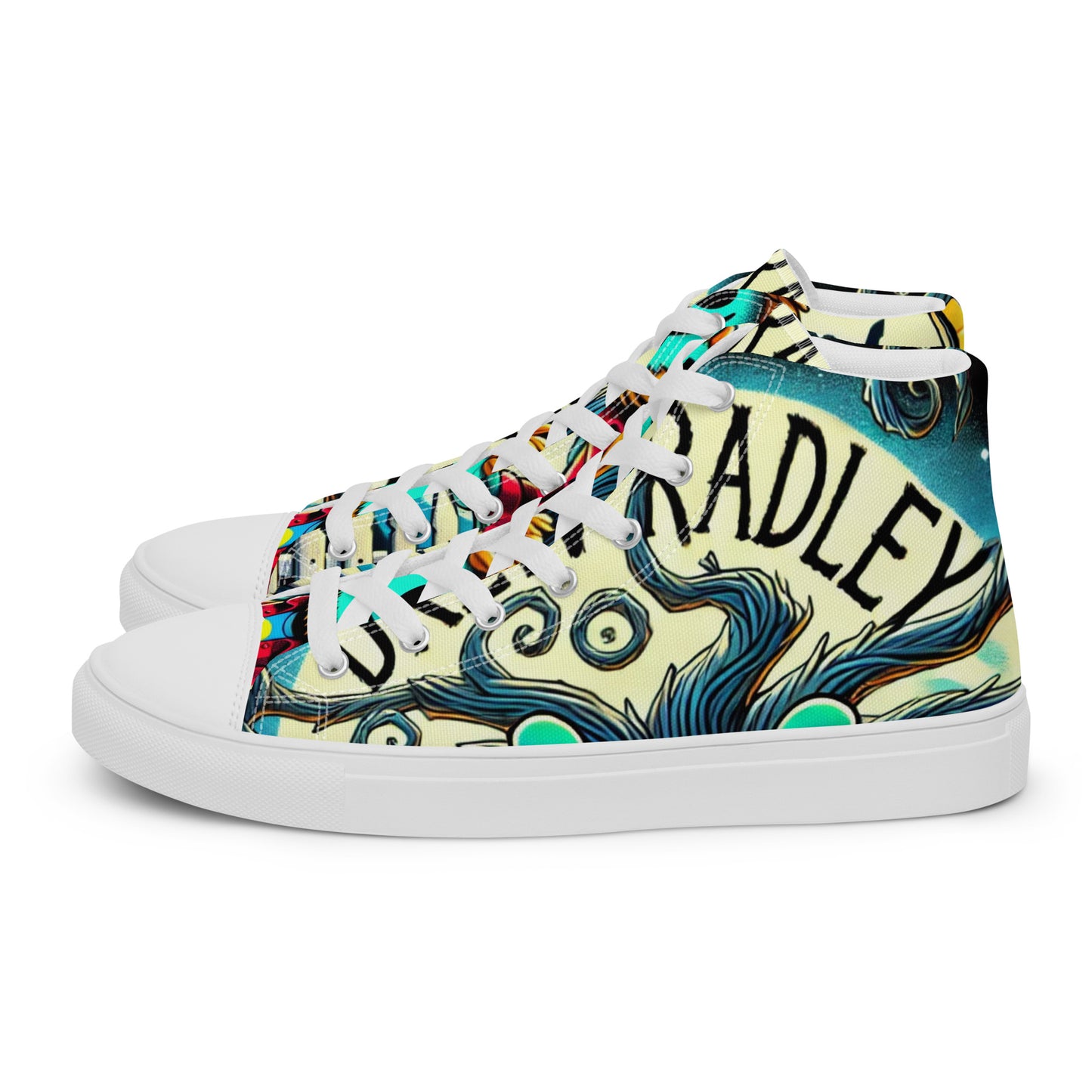 Drew Radley Men’s High Top Canvas Shoes