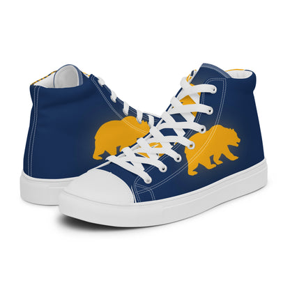 Californiaxotic Men’s High Top Canvas Shoes