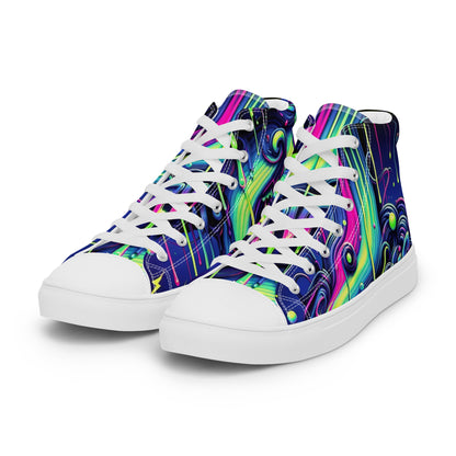 Nervous Men’s High Top Canvas Shoes (Swerve Edition)