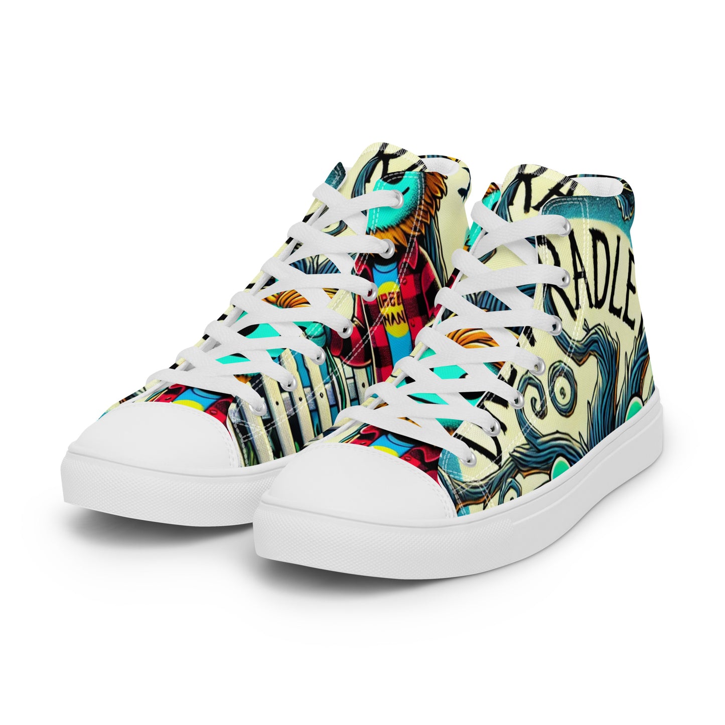 Drew Radley Men’s High Top Canvas Shoes