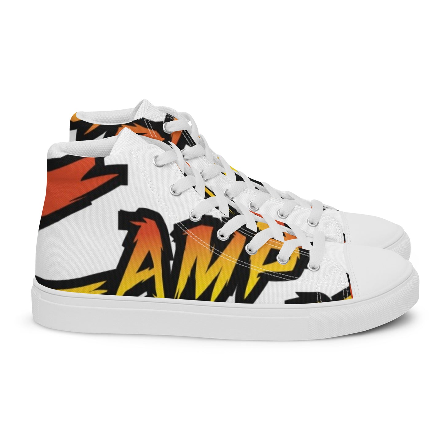 Camp Foreign Men’s High Top Canvas Shoes (Street Fighter Edition)