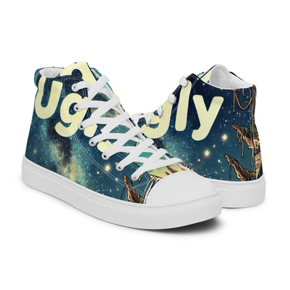 Ugly Men’s High Top Canvas Shoes