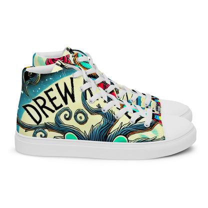 Drew Radley Men’s High Top Canvas Shoes