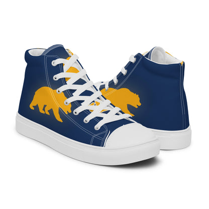 Californiaxotic Men’s High Top Canvas Shoes