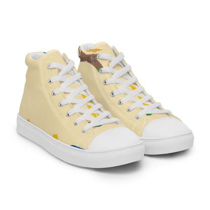 Camp Fireside Men’s High Top Canvas Shoes